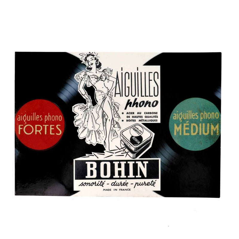 Aiguilles Phono pour gramophone ancien (medium) - BOHIN France