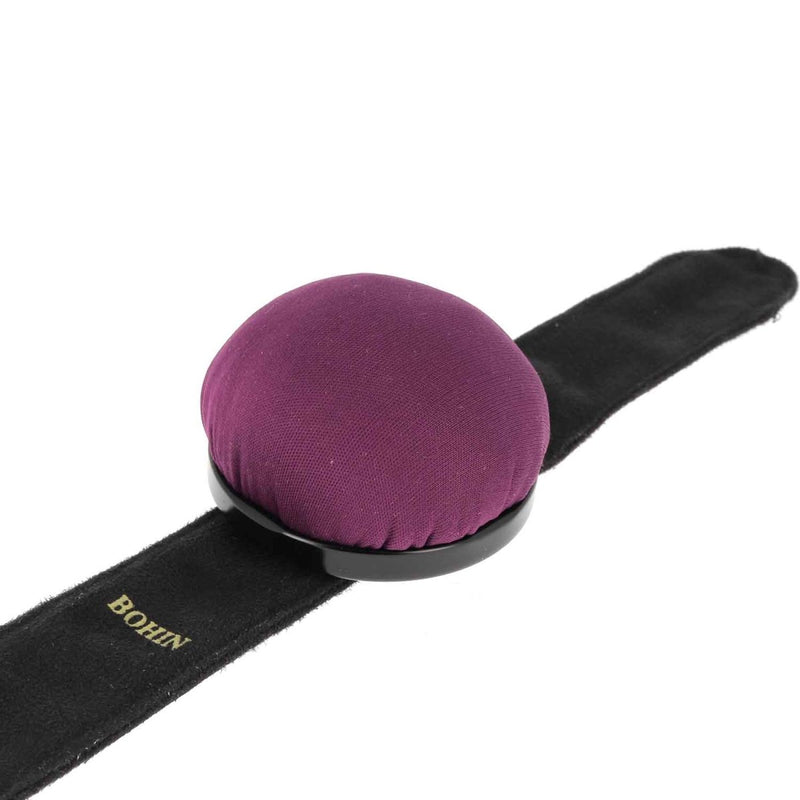 Bracelet porte épingles ajustable - Violet - BOHIN France