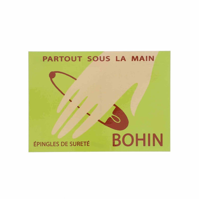 Carte postale " Epingle de sûreté" - BOHIN France