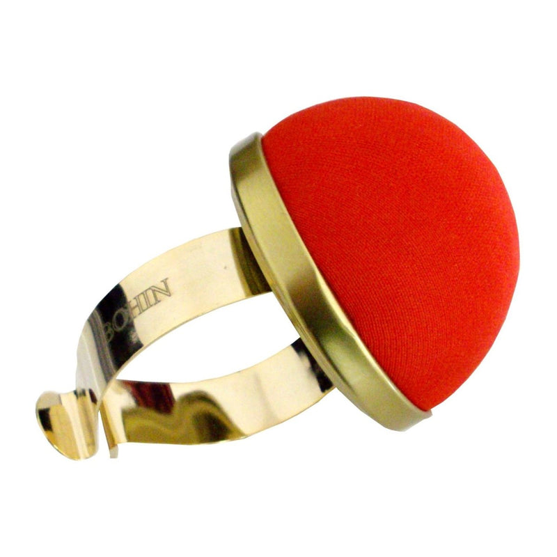 Bracelet porte épingles métallique - Rouge - BOHIN France