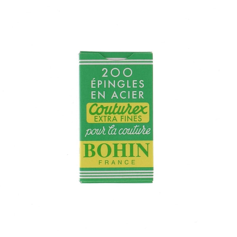 Epingles extra-fines "Couturex" - 30 mm boîte 200 épingles - BOHIN France