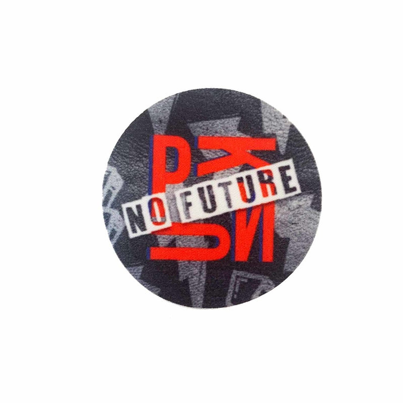 Patch thermocollant "Punk attitude" - No future noir