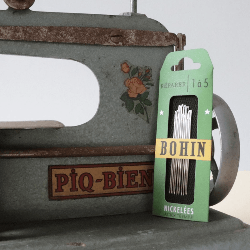 Pochette d'aiguilles à repriser collection 1950-1960 - Assortiment - BOHIN France