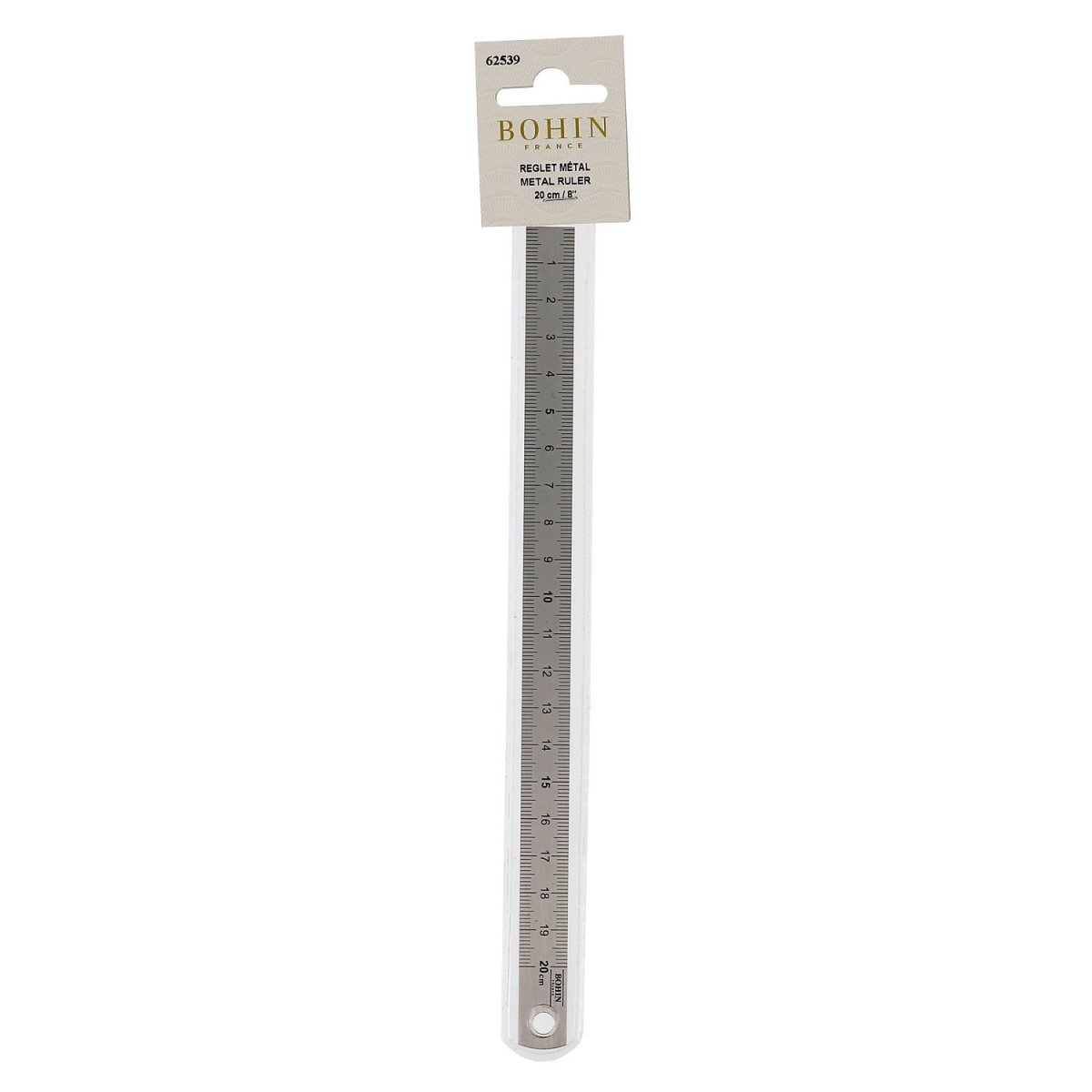Metal ruler 20cm
