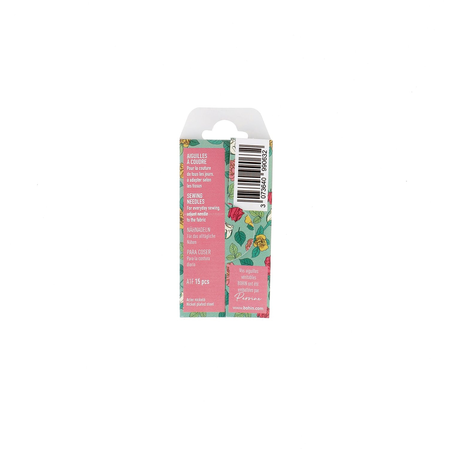 Aiguilles à coudre longues A1F - Grand chas - 3/9 x15 - Collection Blossom