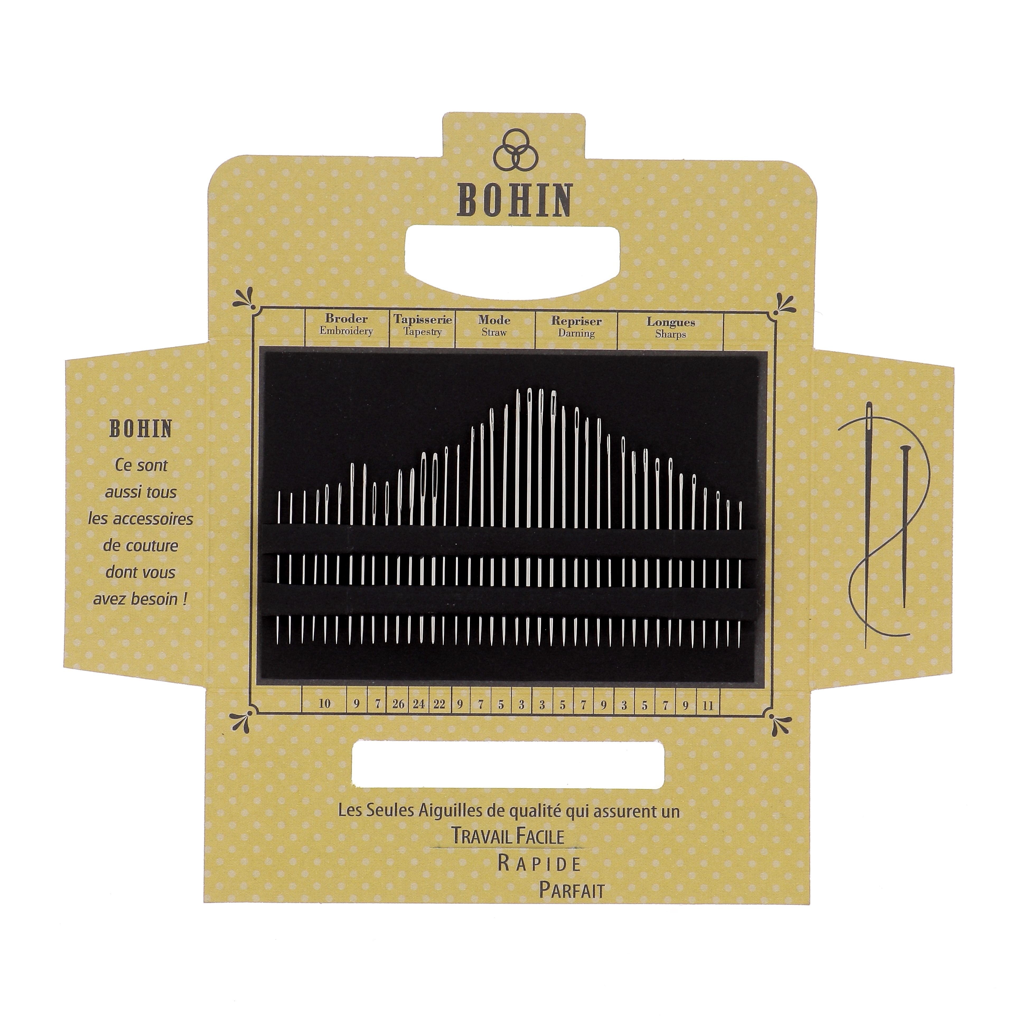 Carnet d'aiguilles  "Féérie de Noël"