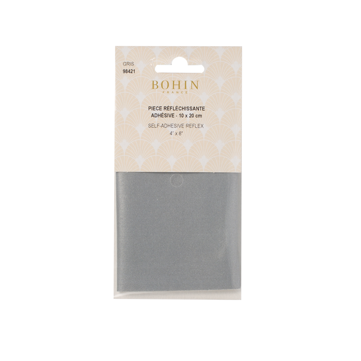 Nylons réfléchissants autocollants - 10 x 20 cm - 3 couleurs