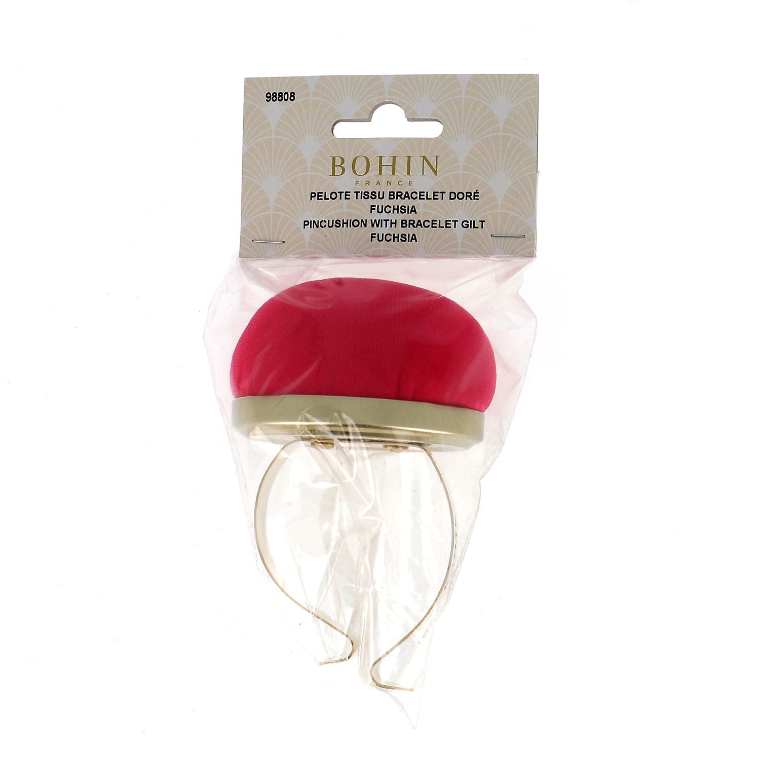 Bracelet porte épingles métallique