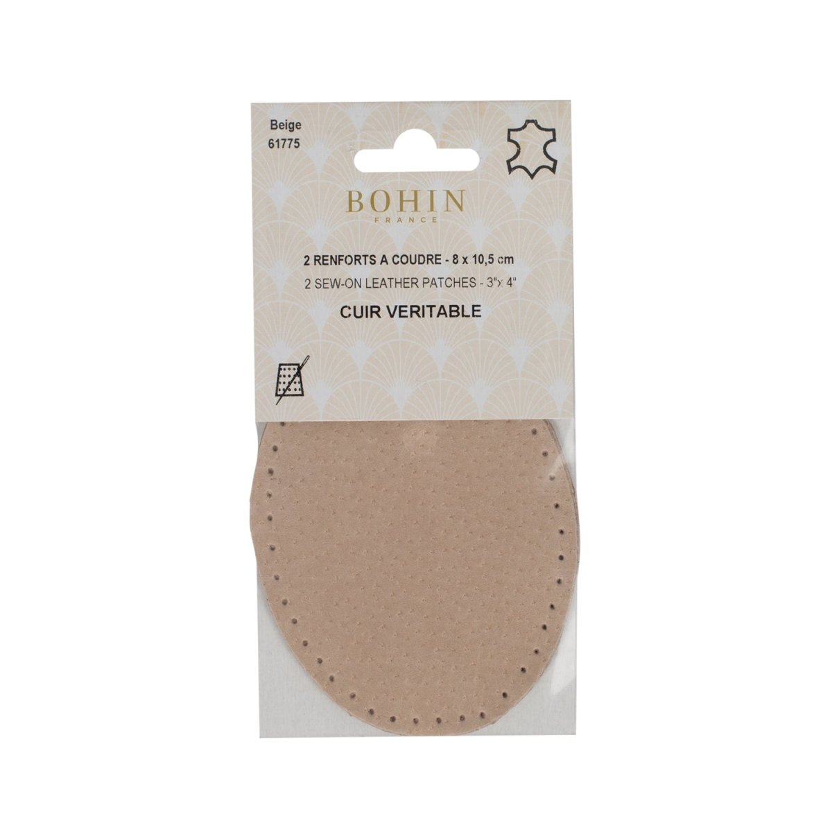 Renforts coudes et genoux - Cuir - À coudre