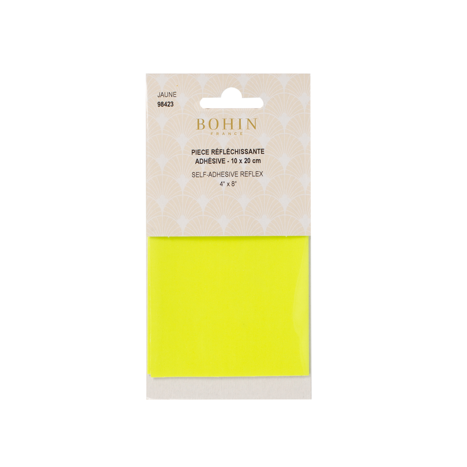 Nylons réfléchissants autocollants - 10 x 20 cm - 3 couleurs