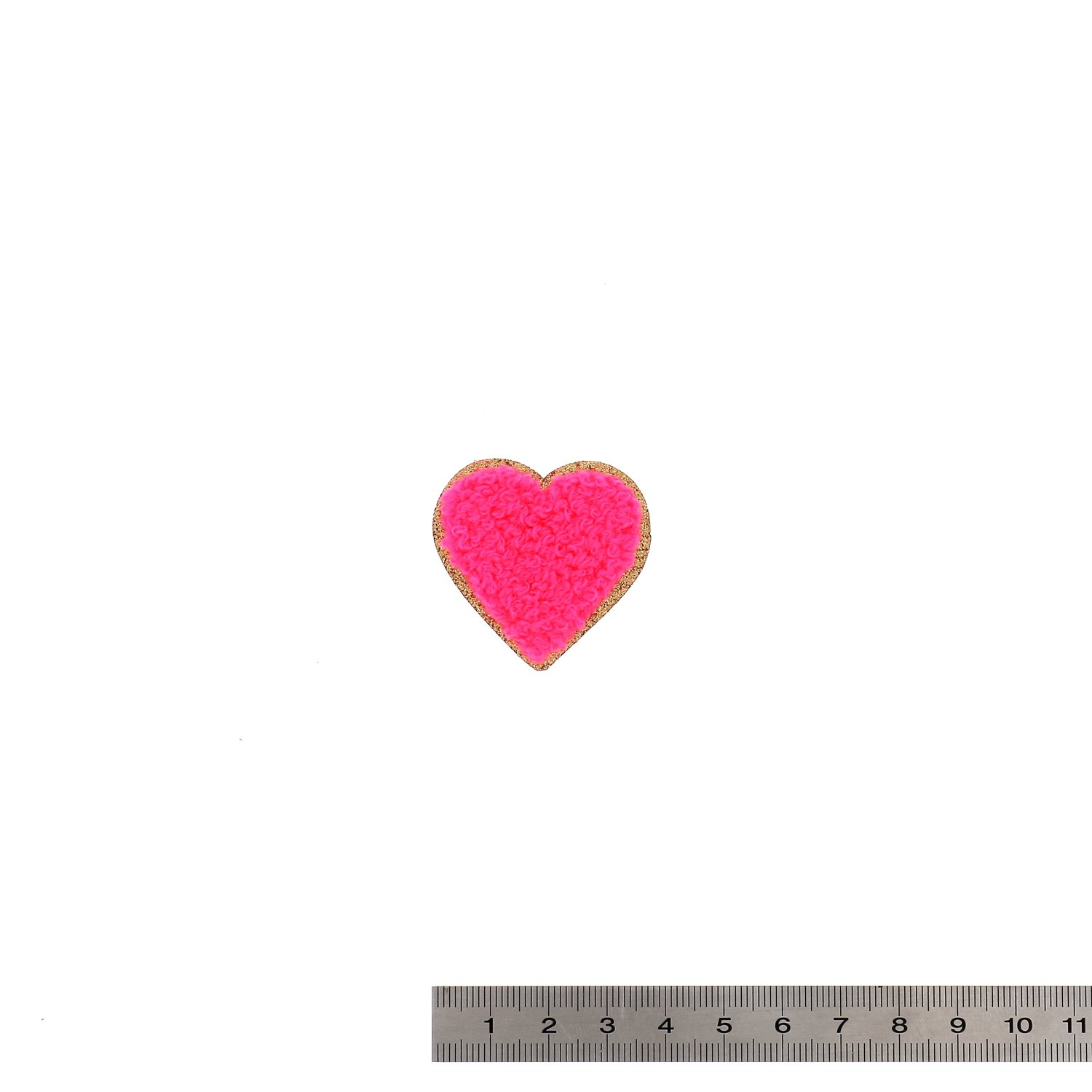 Patchs fluffy thermocollants – Effet doudou & liseré doré