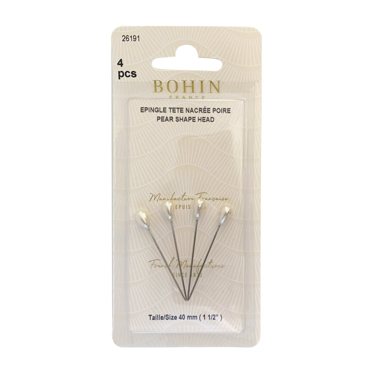 Epingles extra-longues pour cérémonies