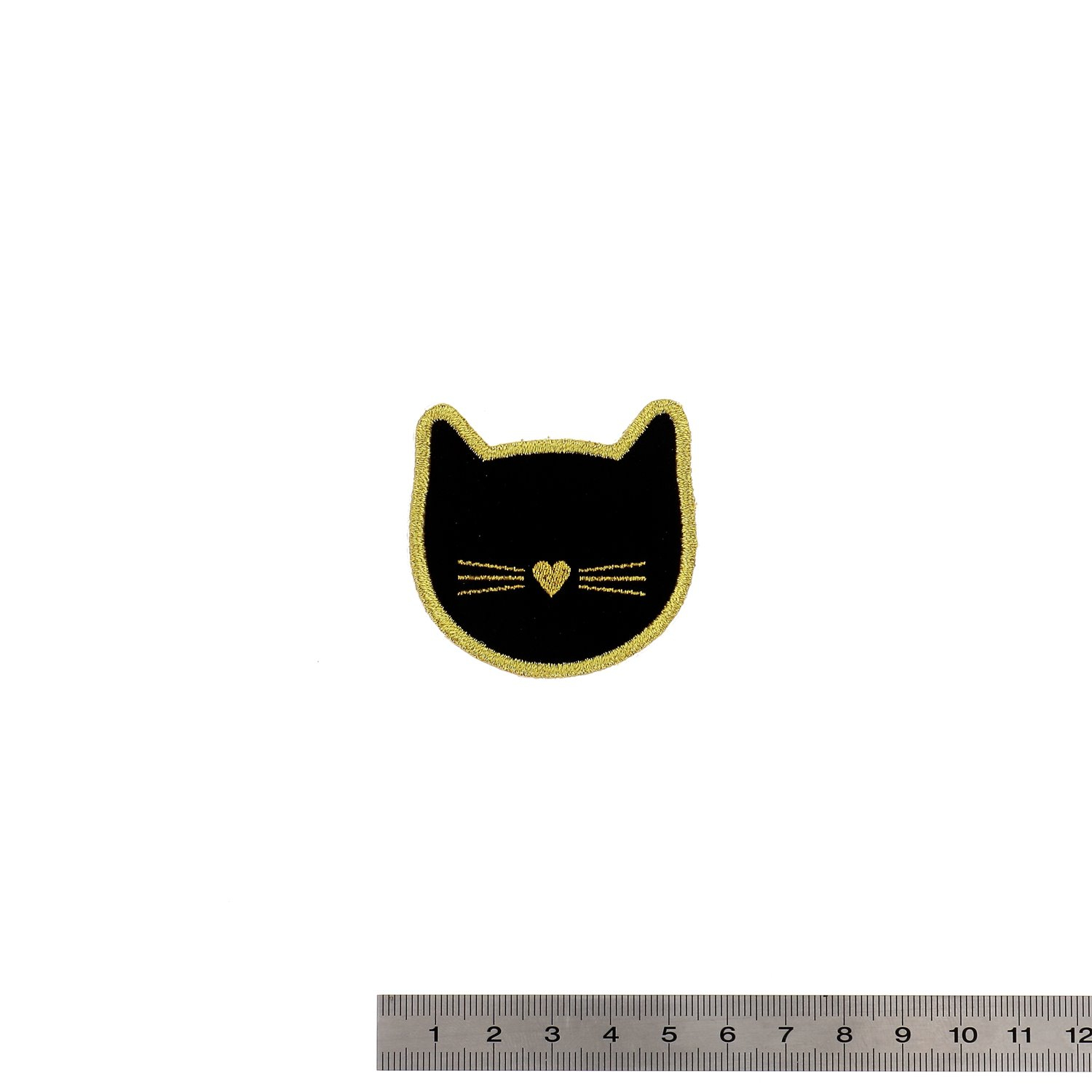 Patch thermocollant chat – Design exclusif Audrey Jeanne