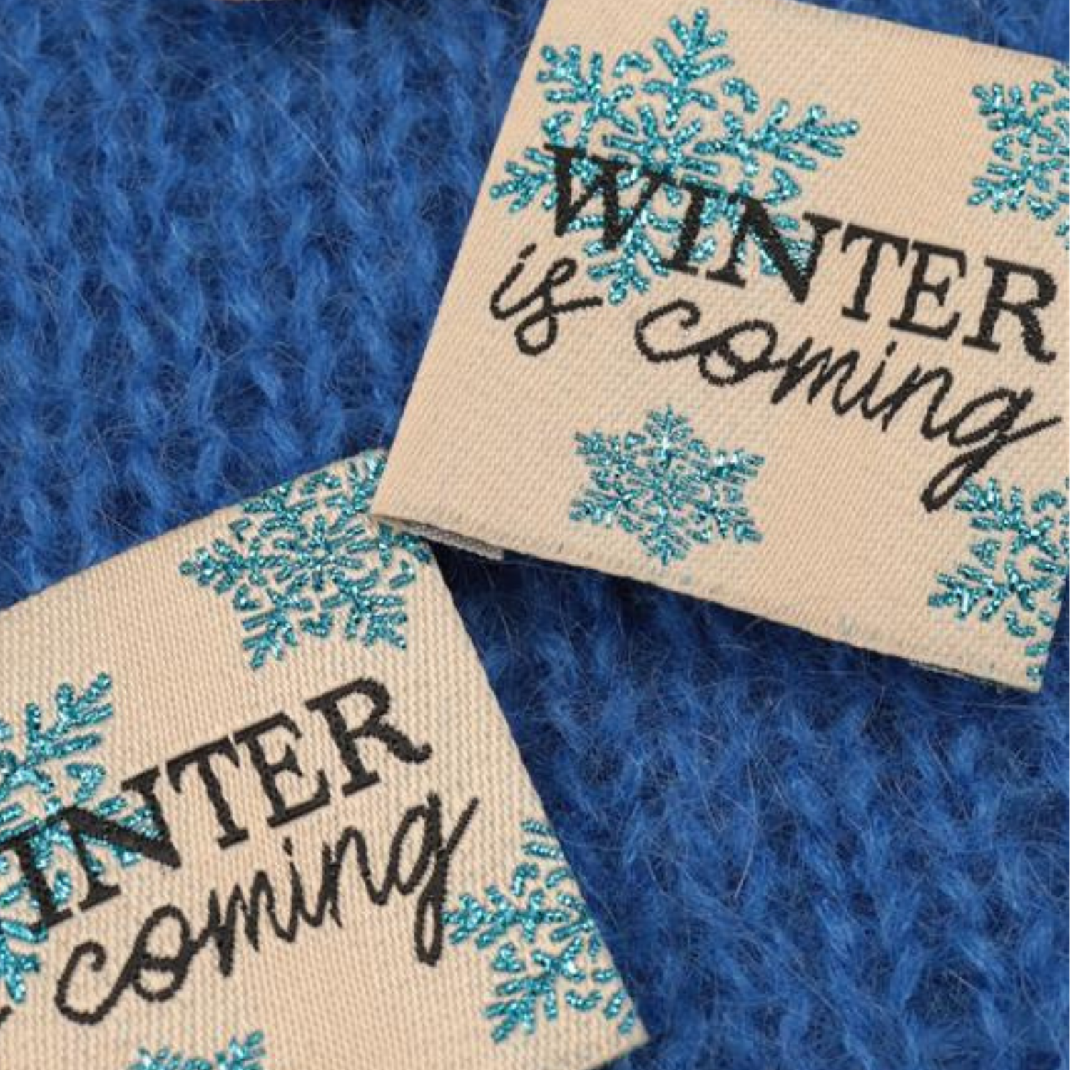 Sew-on woven label – 2024 Winter edition