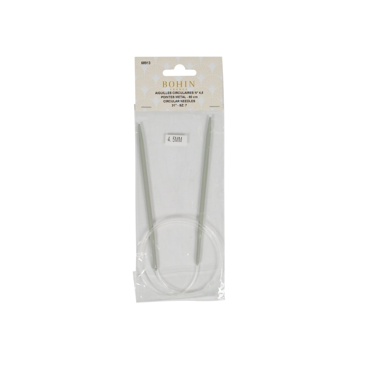 Aiguilles à tricoter circulaire 80 cm