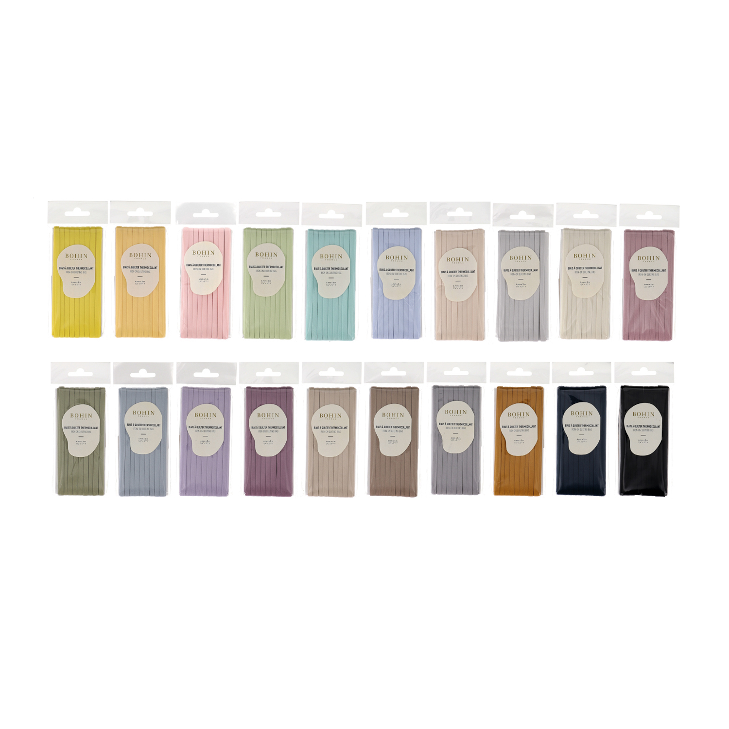 Biais à quilter thermocollants