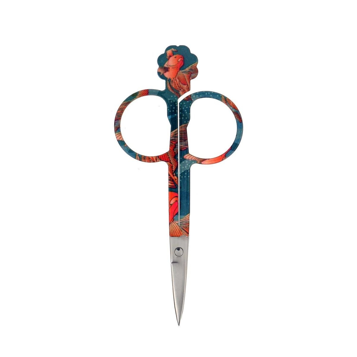 Small fantasy embroidery scissors, 9 cm.