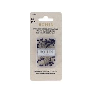 Epingles à tête de verre de Murano