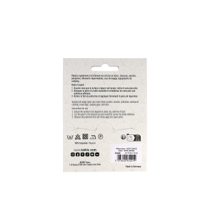 Nylons autocollants - 10 x 12 cm - 100% Polyamide - 24 couleurs - Blister x2