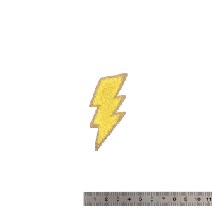 Patchs fluffy thermocollants – Effet doudou & liseré doré