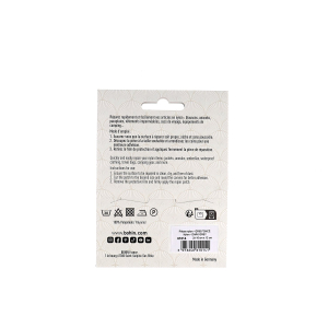 Nylons autocollants - 10 x 12 cm - 100% Polyamide - 24 couleurs - Blister x2