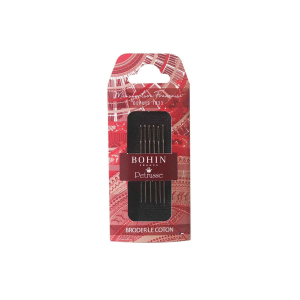 Aiguilles à broder "Edition spéciale" Petrusse x BOHIN Broder la soie