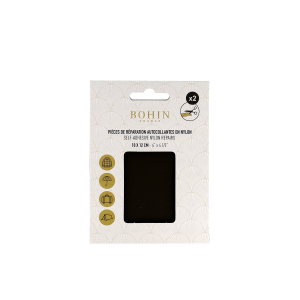 Nylons autocollants - 10 x 12 cm - 100% Polyamide - 24 couleurs - Blister x2