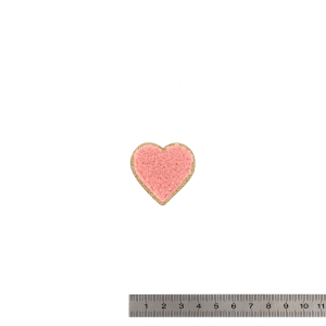 Patchs fluffy thermocollants – Effet doudou & liseré doré