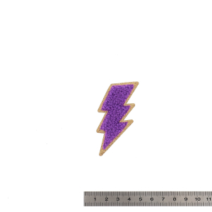 Patchs fluffy thermocollants – Effet doudou & liseré doré