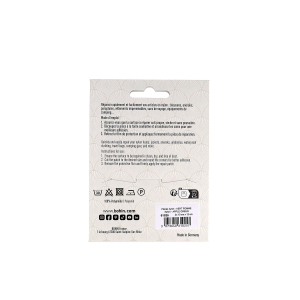 Nylons autocollants - 10 x 12 cm - 100% Polyamide - 24 couleurs - Blister x2