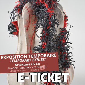 Exposition "Artextures & Co : Les Nouvelles Voies du Patchwork" - En partenariat avec France Patchwork - Du 2 septembre au 31 octobre 2025