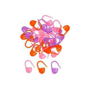 Marqueurs de mailles - Assortiment de 3 couleurs - 30 par paquet