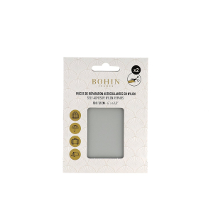 Nylons autocollants - 10 x 12 cm - 100% Polyamide - 24 couleurs - Blister x2