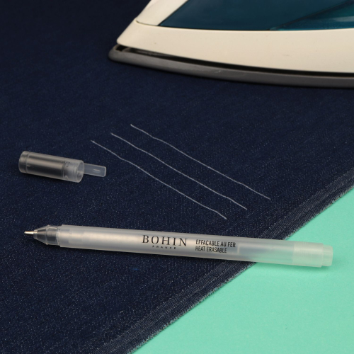 Stylo KEKALOR - Effaçable au fer à repasser - Blanc