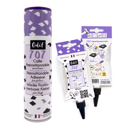 Odif 707 repositionable glue - 60g or 250ml