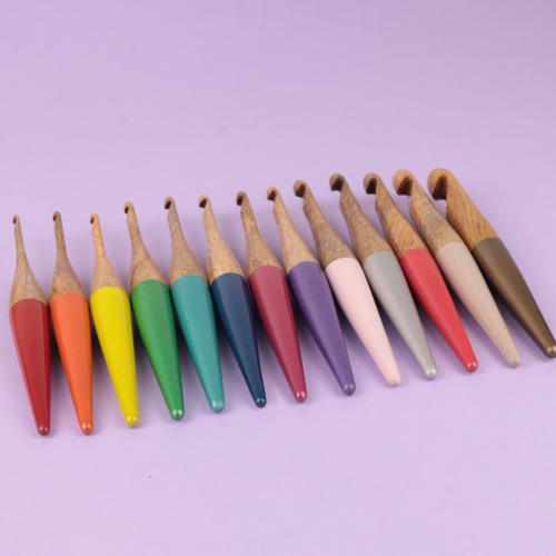 Crochets - Bois de manguier - 15 cm