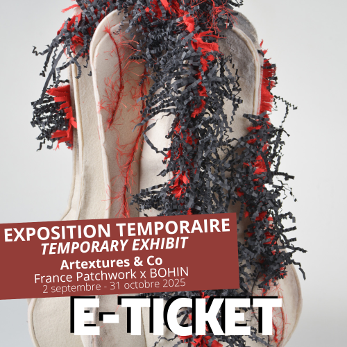 Exposition "Artextures & Co : Les Nouvelles Voies du Patchwork" - En partenariat avec France Patchwork - Du 2 septembre au 31 octobre 2025